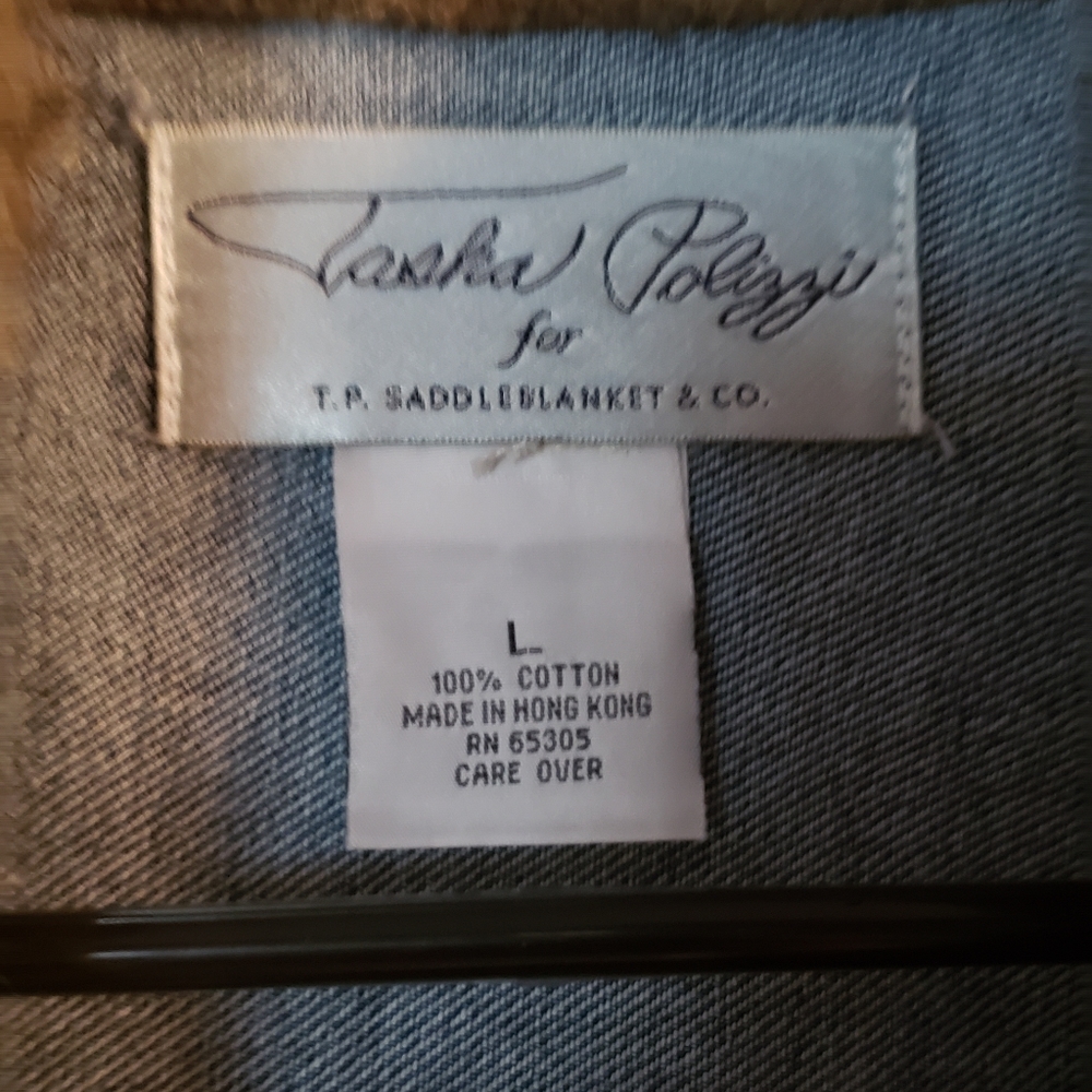 Tasha polizzi denim jacket